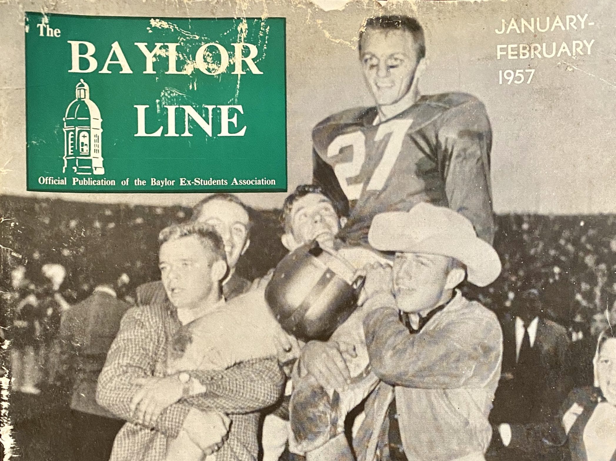 Sugar Bowl Champions 1957 From The Archives The Baylor Line
