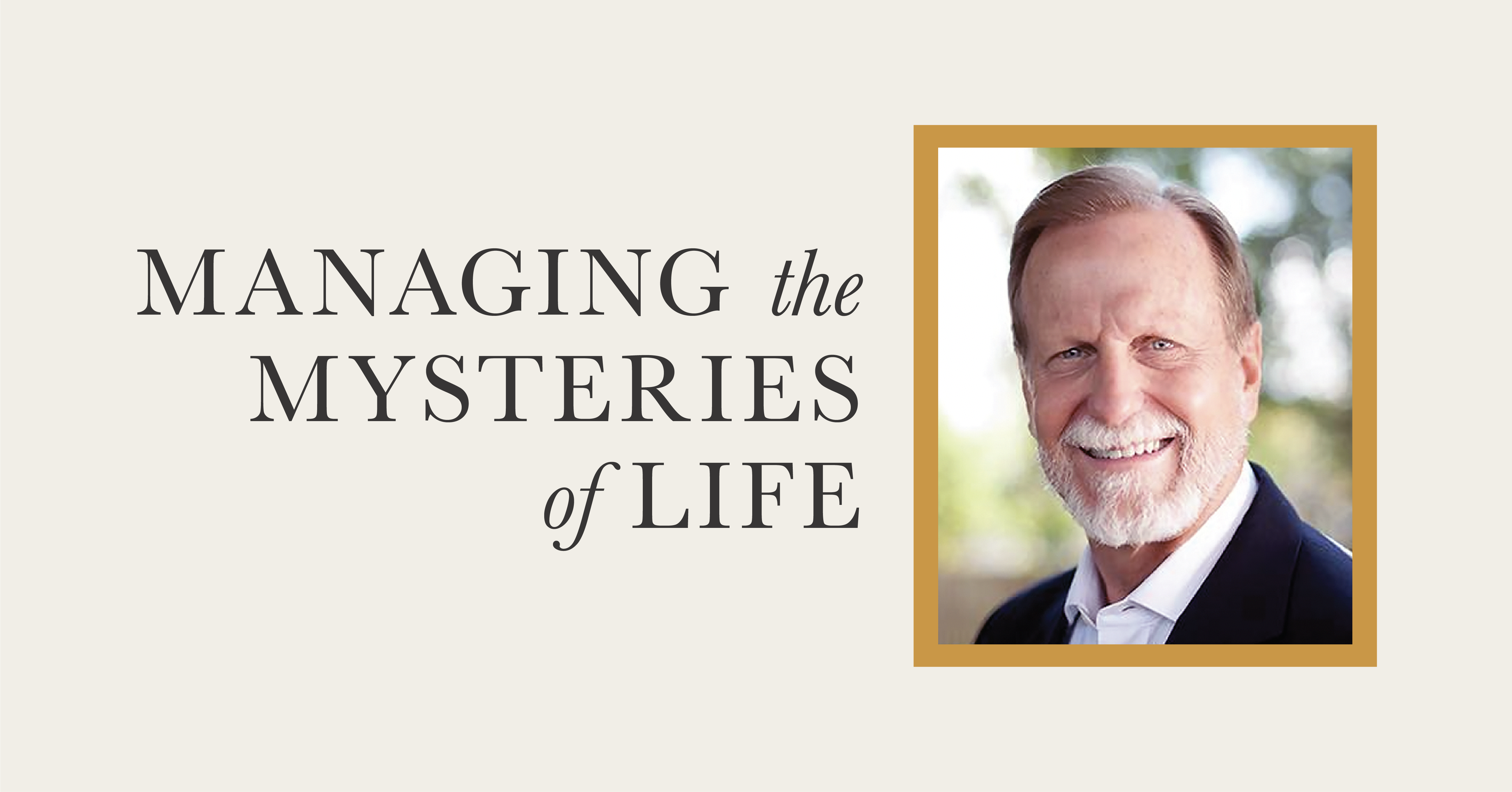 J. Rice is Managing the Mysteries of Life - The Baylor Line